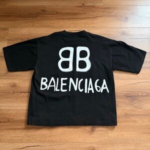 Balenciaga Black T-Shirt
